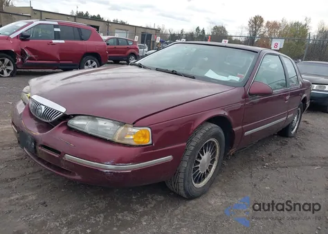 1997 Mercury Cougar Xr7 z USA, uszkodzony, nr VIN 1MELM62W0VH609571